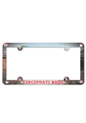 Cincinnati Reds Stadium Plastic License Frame
