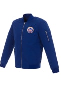 New York Mets Nylon Bomber Light Weight Jacket - Blue