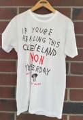 GV Art + Design Cleveland If You're Reading This White Short Sleeve T-Shirt