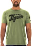 Detroit Tigers New Era Armed Forces Day Brushed T Shirt - Olive