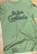 St Louis Cardinals New Era Armed Forces Day Brushed T Shirt - Olive