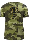 Philadelphia Phillies New Era Armed Forces Day Camo T Shirt - Green