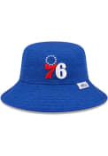 Philadelphia 76ers New Era Heather Bucket Hat - Blue