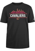 Cleveland Cavaliers New Era NBA TIP OFF T Shirt - Black