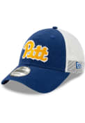 Pitt Panthers New Era Team Truckered 9FORTY Adjustable Hat - Blue