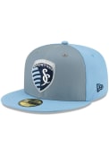 Sporting Kansas City New Era Light Blue Home Jersey Hook 59FIFTY Fitted Hat