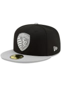 Sporting Kansas City New Era Black Away Jersey Hook 59FIFTY Fitted Hat