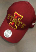 Iowa State Cyclones New Era Glitter Glam 9FORTY Adjustable Hat - Cardinal