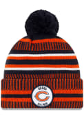 New Era Chicago Bears Navy Blue 2019 Official Home Sport Knit Hat