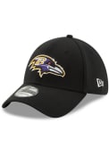 Baltimore Ravens New Era Team Classic 39THIRTY Flex Hat - Black