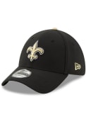 New Orleans Saints New Era Team Classic 39THIRTY Flex Hat - Black
