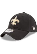 New Orleans Saints New Era Core Classic 9TWENTY Adjustable Hat - Black