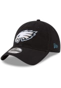 Philadelphia Eagles New Era Core Classic 9TWENTY Adjustable Hat - Black
