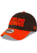 Cleveland Browns New Era The League 9FORTY Adjustable Hat - Brown