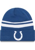 Indianapolis Colts New Era Basic Cuff Knit - Blue