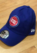 New Era Detroit Pistons Casual Classic Adjustable Hat - Blue