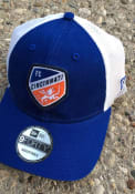 FC Cincinnati New Era Team Truckered 9FORTY Adjustable Hat - Blue