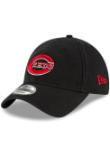 Cincinnati Reds New Era Core Classic 9TWENTY Adjustable Hat - Black