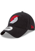 Portland Trail Blazers New Era Core Classic 9TWENTY Adjustable Hat - Black