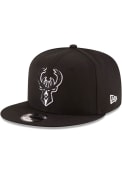 Milwaukee Bucks New Era 9FIFTY Snapback - Black