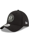 Brooklyn Nets New Era Team Classic 39THIRTY Flex Hat - Black