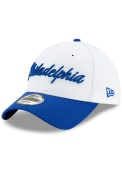 New Era Philadelphia 76ers 2019 City Series Holiday 9TWENTY Adjustable Hat - White