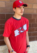 St Louis Cardinals New Era Banner Fashion T Shirt - Red
