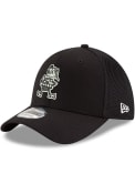 Cleveland Browns New Era Retro Brownie 39THIRTY Flex Hat - Black