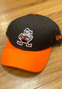 Brownie Cleveland Browns New Era Retro Brownie 2T 9FORTY Adjustable Hat - Brown