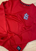 St Louis Cardinals New Era Poly Fleece Sweatshirt - Red