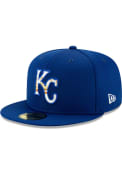 New Era Kansas City Royals Blue 2020 Batting Practice JR 59FIFTY Youth Fitted Hat