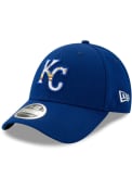 New Era Kansas City Royals 2020 Batting Practice Stretch 9FORTY Adjustable Hat - Blue