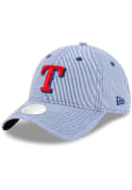 New Era Texas Rangers Womens Blue Preppy 9TWENTY Adjustable Hat