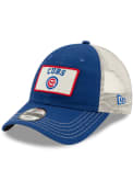 New Era Chicago Cubs Blue JR Trucker 9FORTY Youth Adjustable Hat