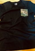 Kansas City Royals New Era Camo Pocket T Shirt - Black