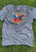 Wichita Wind Surge New Era Primary Logo T Shirt - Navy Blue