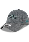 Philadelphia Eagles New Era NFL20 Training SS 9FORTY Adjustable Hat - Grey