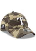 Texas Rangers New Era 2021 Armed Forces Day 39THIRTY Flex Hat - Green