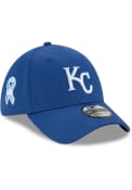 Kansas City Royals New Era 2021 Fathers Day 39THIRTY Flex Hat - Blue