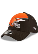 Cleveland Browns New Era Bolt 39THIRTY Flex Hat - Black