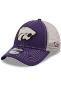 K-State Wildcats Youth New Era JR Rugged 9FORTY Adjustable Hat - Purple