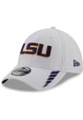 LSU Tigers Team Classic 39THIRTY Purple New Era Flex Hat