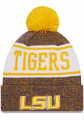 LSU Tigers New Era Banner Knit - Purple