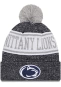 Penn State Nittany Lions Youth New Era JR Banner Knit Hat - Navy Blue