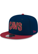 Cleveland Cavaliers Youth New Era 2T JR 9FIFTY Snapback Hat - Navy Blue