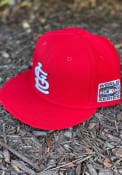 St Louis Cardinals New Era 2006 World Series Side Patch 59FIFTY Fitted Hat - Red