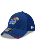 Kansas Jayhawks New Era Classic Neo 39THIRTY Flex Hat - Blue