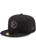 Pittsburgh Steelers New Era Logo Spark 59FIFTY Fitted Hat - Black