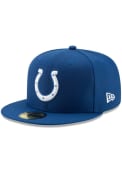 Indianapolis Colts New Era Basic 59FIFTY Fitted Hat - Blue