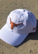 Texas Longhorns New Era 9TWENTY Adjustable Hat - White
